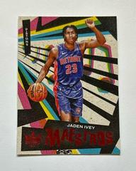 Jaden Ivey [Ruby] #10 Basketball Cards 2022 Panini Court Kings Maestros Prices