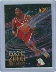 Allen Iverson #7 Basketball Cards 1996 Skybox E-X2000 Star Date 2000 Prices