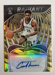 Cameron Thomas [Gold] #RSI-CTH Basketball Cards 2021 Panini Spectra Radiant Signatures Prices