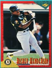 Rickey Henderson #RT13 Baseball Cards 1994 Score Rookie Traded Prices