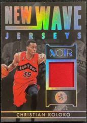 Christian Koloko #NWJ-CKK Basketball Cards 2022 Panini Noir New Wave Jerseys Prices
