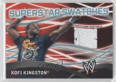 Kofi Kingston Wrestling Cards 2011 Topps WWE Superstar Swatches Prices