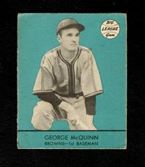 George McQuinn [Blue Background] #5 Baseball Cards 1941 Goudey Prices