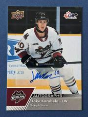 Jake Karabela [Autograph] #49 Hockey Cards 2022 Upper Deck CHL Prices