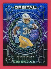 Austin Ekeler [Deep Sea Mojo Electric Etch] #13 Football Cards 2023 Panini Obsidian Orbital Prices