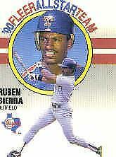 Ruben Sierra #11 Baseball Cards 1990 Fleer All Stars Prices