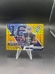 Treylon Burks [Gold] #BN-TB Football Cards 2022 Panini Zenith Behind the Numbers Prices
