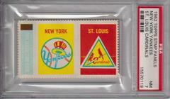 New York Yankees [St. Louis Cardinals] Baseball Cards 1962 Topps Stamp Panels Prices