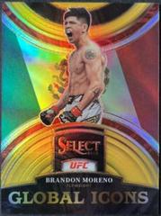 Brandon Moreno [Gold] #18 Ufc Cards 2023 Panini Select UFC Global Icons Prices