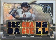 Alex Bregman #TTR-ABR5 Baseball Cards 2022 Topps Triple Threads Relics Prices