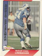Chris Spielman Football Cards 1991 Pacific Prices