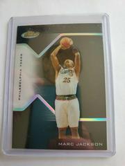 Marc Jackson [Black Refractor] #7 Basketball Cards 2004 Finest Prices