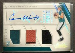 Carson Wentz [Rookie Premiere Materials Autograph] Football Cards 2016 Panini Absolute Prices