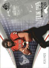 B.J. Symons #151 Football Cards 2004 SP Game Used Prices