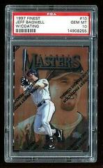 Jeff Bagwell [w/ Coating] #10 Baseball Cards 1997 Finest Prices