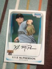 Kyle McPherson [Blue Refractor] #BCP31 Baseball Cards 2011 Bowman Chrome Prospects Prices