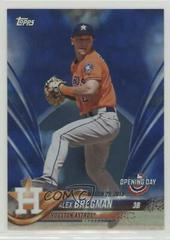 Alex Bregman [Blue Foil] #53 Baseball Cards 2018 Topps Opening Day Prices