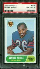 Bennie McRae #179 Football Cards 1968 Topps Prices