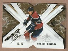 Trevor Linden [Gold] Hockey Cards 2022 SPx Radiance FX Prices