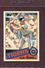Alan Trammell Baseball Cards 1985 Topps Tiffany Prices