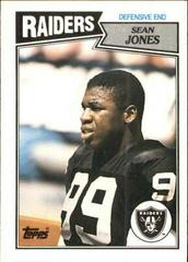Sean Jones #50 Football Cards 1987 Topps American UK Prices