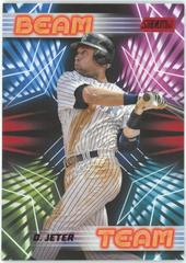 Derek Jeter [Red] Baseball Cards 2023 Stadium Club Beam Team Prices