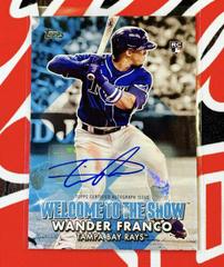 Wander Franco [Autograph] #WTTS-25 Baseball Cards 2022 Topps Welcome to the Show Prices