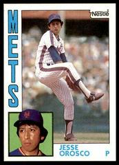 Jesse Orosco #54 Baseball Cards 1984 Topps Nestle Prices