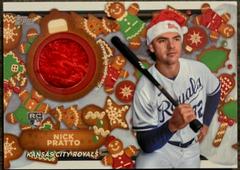 Nick Pratto [Silver] #HRC-NP Baseball Cards 2023 Topps Holiday Holiday Relics Prices