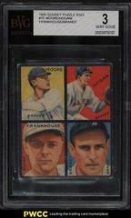 Brandt, Frankhouse [Hogan, Moore] Baseball Cards 1935 Goudey 4 in 1 Prices