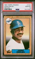 John Shelby #112T Baseball Cards 1987 Topps Traded Tiffany Prices