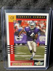 Terence Newman #324 Football Cards 2003 Panini Score Prices