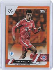 Jamal Musiala [1st Edition Orange] #42 Soccer Cards 2022 Topps UEFA Club Competitions Prices