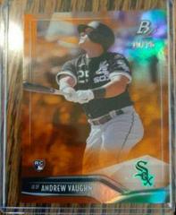 Andrew Vaughn [Orange] #50 Baseball Cards 2021 Bowman Platinum Prices