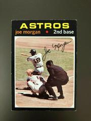 Joe Morgan Baseball Cards 1971 Topps Prices