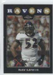 Ray Lewis [Xfractor] #TC116 Football Cards 2008 Topps Chrome Prices