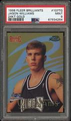 Jason Williams [24KT Gold] Basketball Cards 1998 Fleer Brilliants Prices