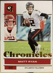 Matt Ryan [Gold] #4 Football Cards 2021 Panini Chronicles Prices