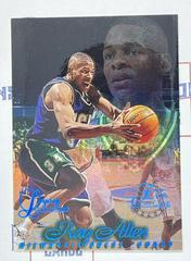 Ray Allen [Legacy Collection Row 1] #35 Basketball Cards 1996 Flair Showcase Legacy Collection Prices