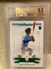 Jazz Chisholm [Emerald] #52 Baseball Cards 2021 Panini Flawless Prices