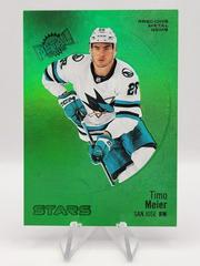 Timo Meier [Precious Metal Gems Green] #118 Hockey Cards 2022 Skybox Metal Universe Prices