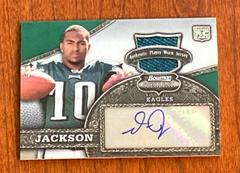 DeSean Jackson [Gold Relic Autograph] #169 Football Cards 2008 Bowman Sterling Prices
