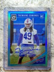 Tremaine Edmunds [Autograph Blue] #107 Football Cards 2018 Donruss Optic Prices