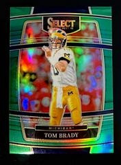 Tom Brady [Green] #130 Football Cards 2022 Panini Select Draft Picks Prices