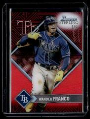 Wander Franco [Red] #ST-22 Baseball Cards 2023 Bowman Sterling Tek Prices