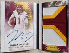 Jahan Dotson Football Cards 2022 Panini Origins Rookie Booklet Patch Auto Prices