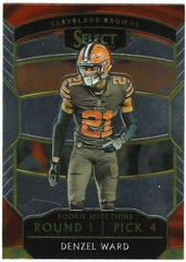 Denzel Ward #RS-4 Football Cards 2018 Panini Select Rookie Selections Prices