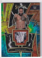 Jimmy Uso [Tie Dye Prizm] Wrestling Cards 2022 Panini Select WWE Sparks Prices