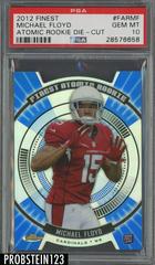 Michael Floyd #FARMF Football Cards 2012 Topps Finest Atomic Rookie Die Cut Prices