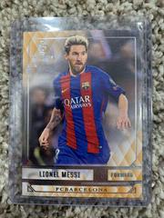 Lionel Messi [Orange] Soccer Cards 2016 Topps UEFA Champions League Showcase Prices